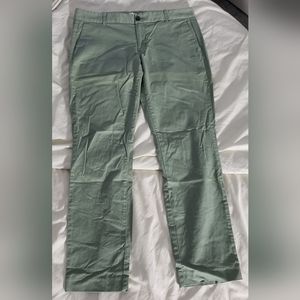 J. Crew Factory Sage Green Frankie Stretch Chino Ankle Pant